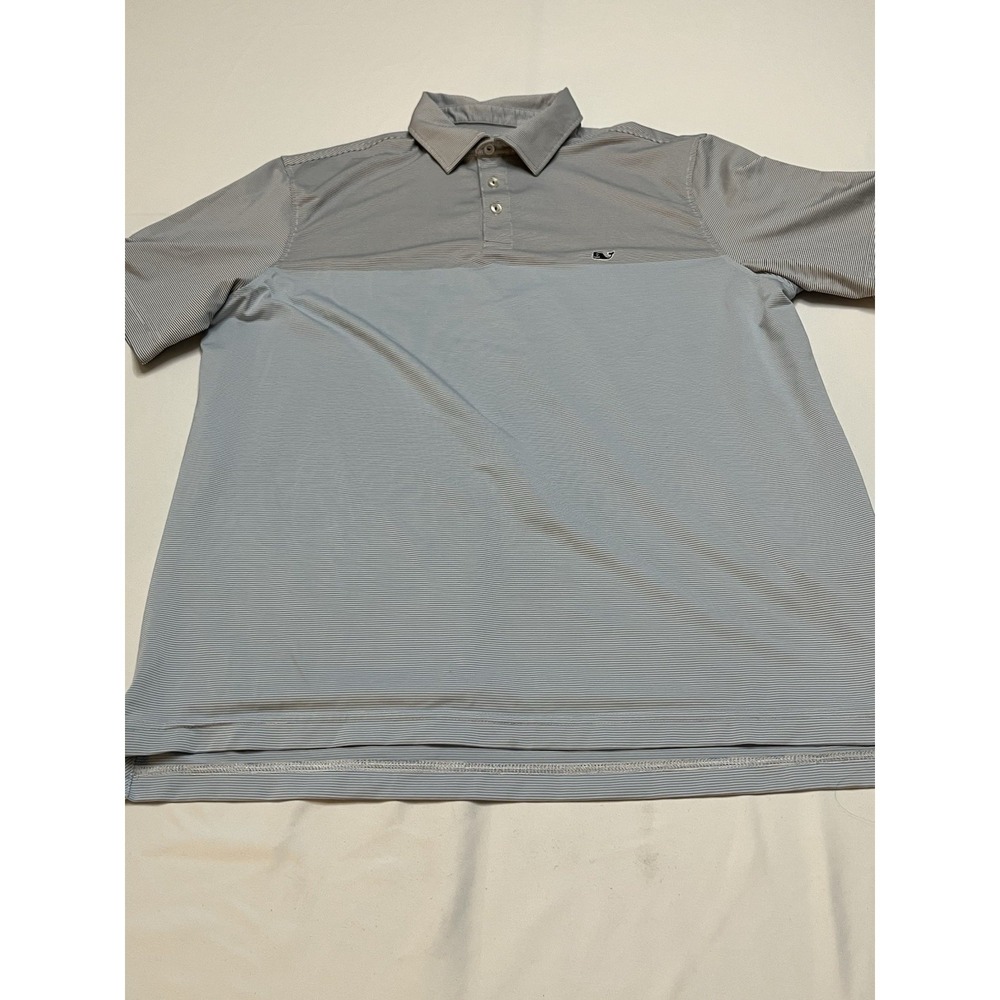Men's Vineyard Vines On The Go Short sleeve Polo Pull Over Shirt L - Picture 2 of 7
